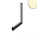 track spot CORNER 90° VERTICAL - TRACK48 rigid, switchable, magnetic mounting IP20, black 