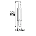 ISOLED central feeder 3 PHASE SURFACE TRACK (DALI) DALI controllable
