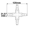 ISOLED 3-phase X-connector SURFACE (DALI) surface-mounted version, DALI controllable