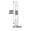 ISOLED 3-phase flex connector SURFACE (DALI) DALI controllable