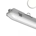 damp-proof luminaire SL POWERSWITCH ON-OFF - 120CM / 22-39W impact resistant, switchable, multipower IP66, grey 