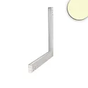 track spot TRACK48 CORNER 90° VERTICAL DALI rigid, DALI controllable, prismatic IP20, white matt dimmable