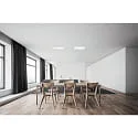 ISOLED surface / recessed luminaire FLEX PRO 300X300 CCT Switch, adjustable IP44, white dimmable