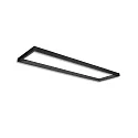 track TRACK48 H50 / 32 X 150CM (EMTPTY FRAME) square, without inserts, black