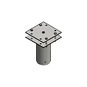 ISOLED traverse 2-fold, 4-fold, grey