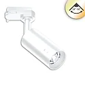 3-phase spot SELECT 18-50° PHASE CCT Switch, UGR < 19, multipower, focusable, cardanic swivelling IP20, white dimmable