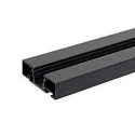 curtain rail CURTAIN 10 ONE 1-fold, black