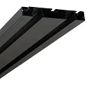 curtain rail CURTAIN 10 DOUBLE 1-fold, black