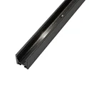 curtain rail CURTAIN 10 ONE FLAT 1-fold, black