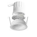 ISOLED recessed spotlight BACK32 round, set back IP20, white dimmable