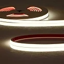 fully siliconised LED strip FC927 FLEXTUBE 240LED/M - 250CM / 2XMINIAMP with plug opal, transparent, white