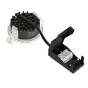 ISOLED recessed spotlight VARIO-68 IP65, black 