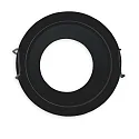 mounting frame MR11/GU10 MINI SPOT round, black