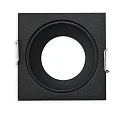 mounting frame MR11/GU10 MINI SPOT square, black