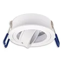 mounting frame MR11/GU10 MINI SPOT round, swivelling, white