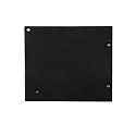 end cap EC 127 CURTAIN10 ONE VISOR 2 pcs., left-right, black