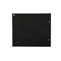 end cap EC 127 CURTAIN10 ONE VISOR 2 pcs., left-right, white