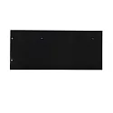 end cap EC 129 CURTAIN 10 DOUBLE VISOR 2 pcs., left-right, white