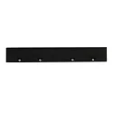 end cap EC 128 CURTAIN 10 DOUBLE 2 pcs., black