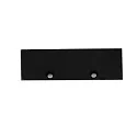 end cap EC126 CURTAIN 10 ONE 2 pcs., black