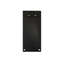 end cap EC130 CURTAIN 10 ONE HIGH 2 pcs., black