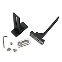 wall holder 2 pcs., long, black