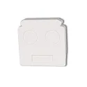 end cap FASTFIX R + R PRO, white
