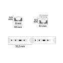 ISOLED fully siliconised LED strip FW1903S SPI FLEXTUBE 6LED/IC white