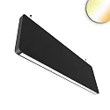 acoustic pendulum BAFFEL LAMP30LID 32W - 125CM - SYS-PRO - PRISM up / down, CCT Switch, Sys-Pro controllable, black