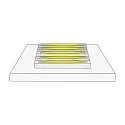 Brumberg LED QualityFlex® BB Flexband Set, IP00, 9.6W/m 4000K 120°, 500cm + 50W LED driver + 2 cables