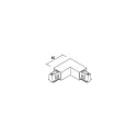 nobilé Accessory for 3-phase high voltage power track NU - angle connector, protection inside, white