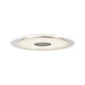 LED Recessed luminaire PREMIUM LINE WHIRL LED, round, 1x6W, 350mA, 150mm, turned aluminum/satined