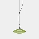 pendant luminaire PLAT RECESSED (DALI-2) with shade, CCT Switch, adjustable, with diffuser IP20, black dimmable