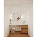 LEDS C4 wall and ceiling luminaire TOILET SLIM LED IP44, dimmable