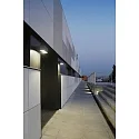 LEDS C4 outdoor wall luminaire AFRODITA LED DOUBLE EMISSION - 22CM up / down, switchable IP66, anthracite 