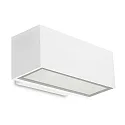 outdoor wall luminaire AFRODITA LED SINGLE EMISSION - 22CM down, 1 flame IP65, white 