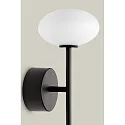 LEDS C4 bath luminaire BLOOM switchable IP44, black