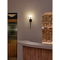 LEDS C4 bath luminaire BLOOM switchable IP44, black