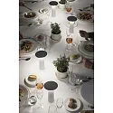 LEDS C4 table lamp COCKTAIL LED with touch dimmer, conical IP20, black dimmable