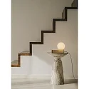 LEDS C4 table lamp PERLINA TABLE with USB connection, CCT Switch, with plug, with touch dimmer IP20, gold matt dimmable