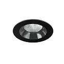 ceiling recessed luminaire DAKO FIXED 80MM rigid, incl. LED driver, switchable IP66, black 