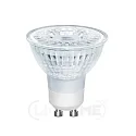 LED glass reflector lamp, GU10, 5W 3000K 350lm 38°, dimmable