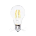 LED pear shape filament lamp A60, E27, 7W 2700K 810lm, dimmable, clear