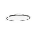 Ceiling luminaire DISK-1, 1-flame, IP44, Ø 30.2cm, CCT, incl. GX53 24W 2700K/4000K 2000lm, silver leaf