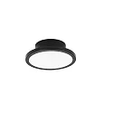 ceiling luminaire AQUA DISK-1 / 147MM 1 flame, CCT Switch, switchable GX53 IP44, black matt 