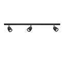 1-phase spot DESIGNLINE BELL KIT set of 3 GU10, black