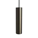 pendant luminaire TUBE FLEX S25 GU10 IP20, titanium