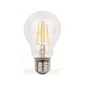 LED pear shape filament lamp Classic A60, E27, 4.8W 2700K 470lm, opal