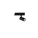 3-phase spot MARCO 2 MINI DBT swivelling, rotatable IP20, powder coated, black, transparent 