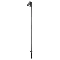 Megatron outdoor luminaire GARTIA rotatable, tiltable GU10 IP65, anthracite dimmable